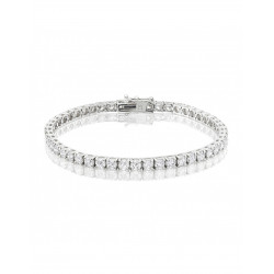 8.25ct Lab Grown Diamond Tennis Bracelet  in 14ct White Gold